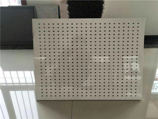 上海铝蜂窝穿孔吸音板厂家地址岩棉穿孔复合吸音板