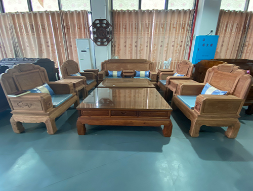岳阳刺猬紫檀家具品牌排行-书桌椅_友邦红木家具厂刺猬紫檀家具