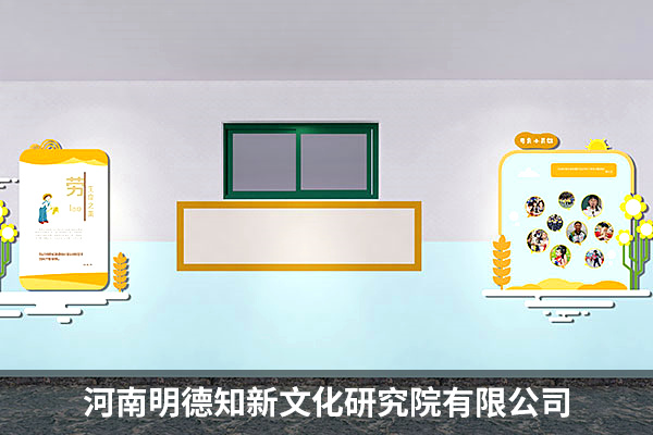 河南中小学特色校园走廊文化装修公司_文化整体